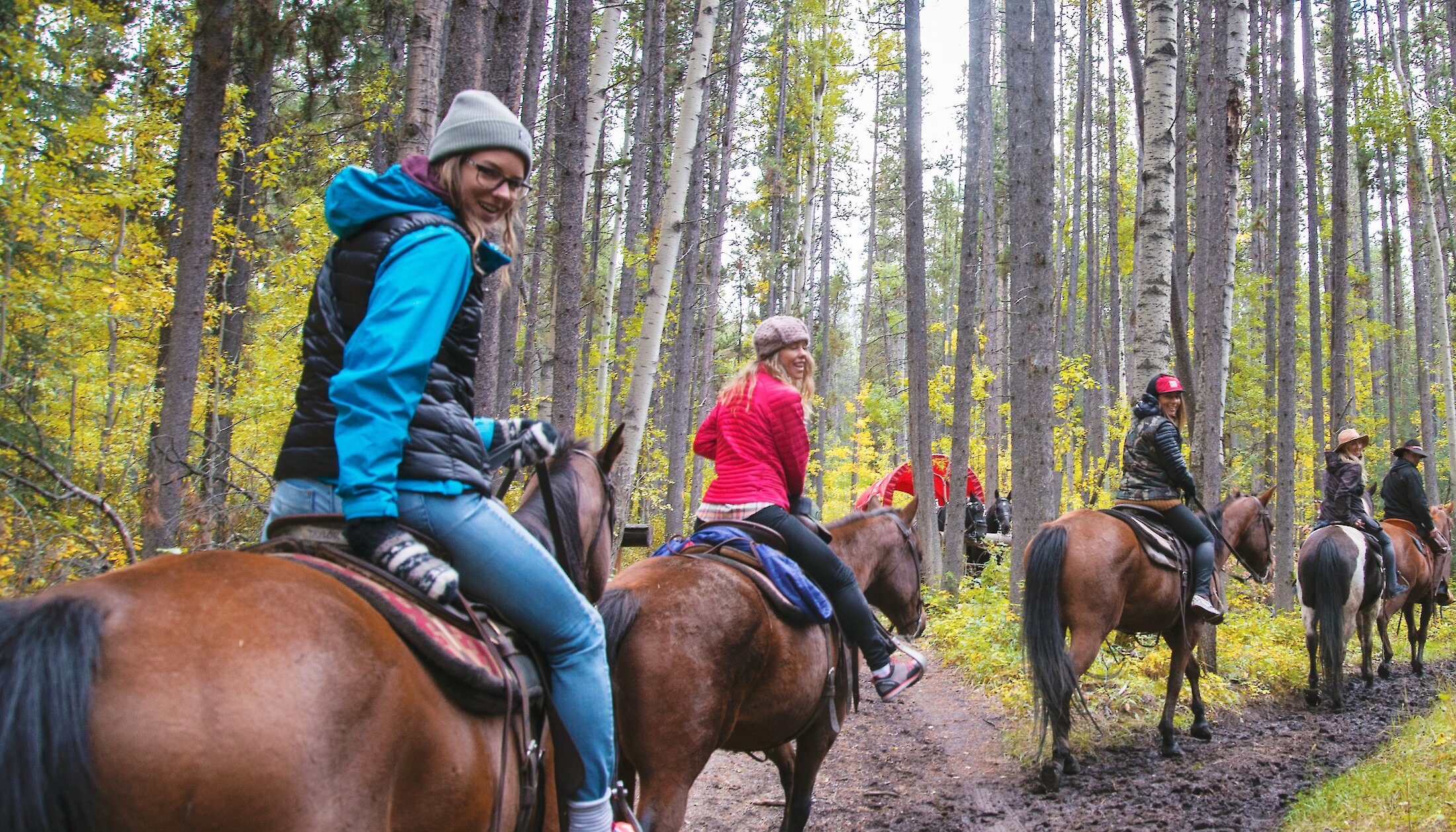 Trail Riding in Banff National Park
