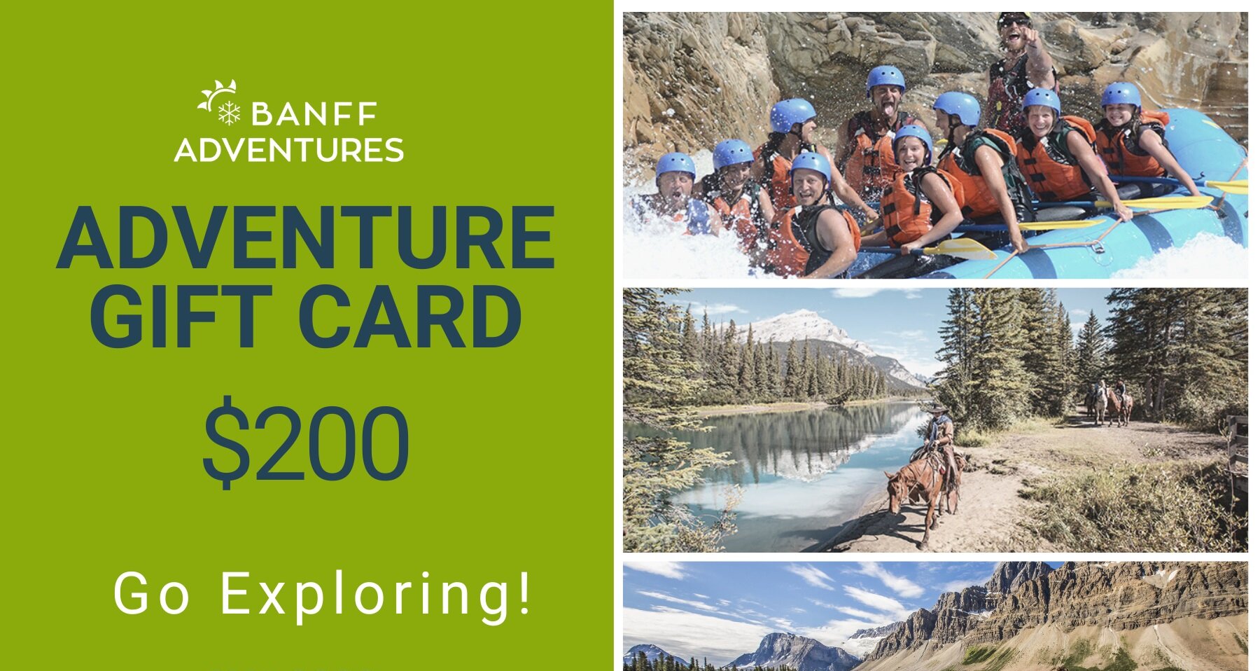 Banff Adventures Gift Card