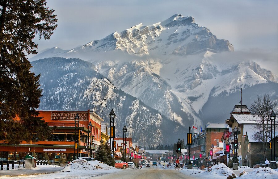 Banff in winter