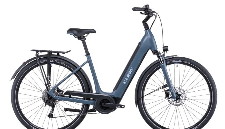 A stock photo of cube e-bikes