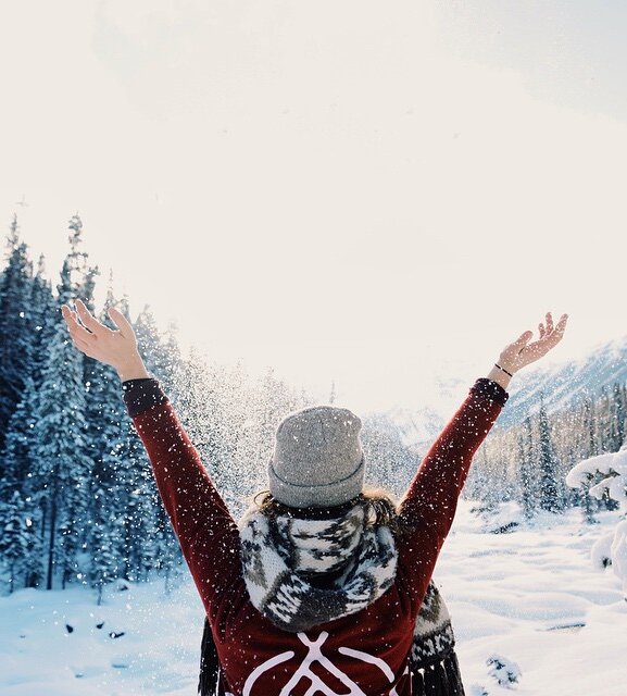 Winter fun in Banff