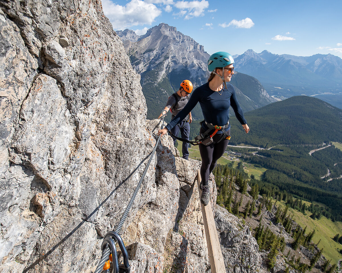 Mt Norquay Via Ferrata Tours